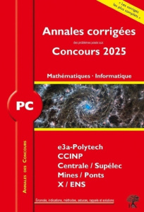 Mathématiques, Informatique PC. Edition 2025 - Aufort William ; Monmege Benjamin ; Puyhaubert Vin
