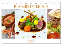 Plaisirs interdits (Calendrier de bureau 2026 DIN A5 vertical), CALVENDO calendrier mensuel. Les mei - Aupeix Jérôme