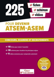 225 fiches, schémas, vidéos pour devenir ATSEM-ASEM - Bellégo Olivier ; Laplace Elodie ; Chasset Morgan