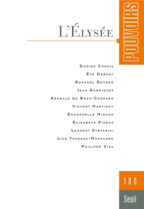 Pouvoirs N° 180 : L'Elysée - Benetti Julie ; Molfessis Nicolas