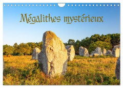 Mégalithes mystérieux (Calendrier mural 2026 DIN A4 vertical), CALVENDO calendrier mensuel. Une renc - Benoît Etienne