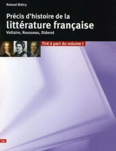 Précis d'histoire de la littérature française - tiré à part du volume 1 - Biétry Roland