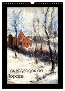 Les Paysages de Topaze (Calendrier mural 2026 DIN A3 horizontal), CALVENDO calendrier mensuel. Paysa - Bombaert - topaze patrick