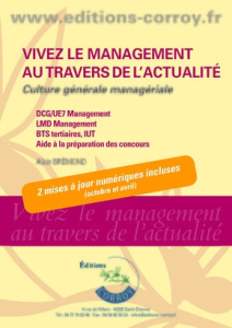 Vivez le management au travers de l'actualité. Culture générale managériale, Edition 2025-2026 - Brémond Alain