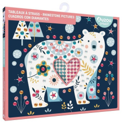 MES TABLEAUX SCINTILLANTS A STRASS - BEE BROWN