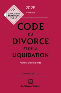 Code du divorce et de la liquidation. Edition 2026 - Casey Jérôme