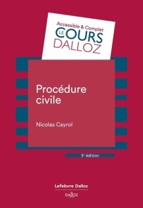 Procédure civile. 5e édition - Cayrol Nicolas