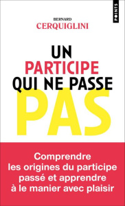 Un participe qui ne passe pas - Cerquiglini Bernard