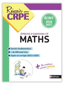 Mathématiques. Epreuve d'admissibilité écrit, Edition 2026-2027 - Chermak Saïd ; Motteau Daniel