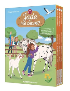 Jade et les chevaux Tomes 1 à 3 : Coffret en 3 volumes : Mon ami Spotty ; Frayeur au haras ; Un nouv - Gréa Philippine de