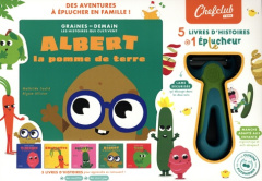 Graines de demain. Coffret avec 5 livres d'histoires et 1 éplucheur - Joulié Mathilde ; Ollivier Alyssa