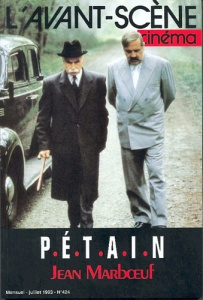 L'Avant-Scène Cinéma n°424 : Pétain - Juillet 1993 - L'avant Scène cinéma