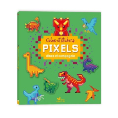 Colos et stickers pixels Dinos et compagnie - Kucia Frédéric