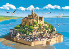 Le Mont-Saint-Michel. 48 pièces - Cosco Raffaella