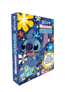 Mon coffret Stitch. Coffret avec 3 papertoys, des stickers, 1 livre de coloriage, des stickers métal - COLLECTIF