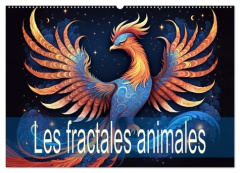 Les fractales animales (Calendrier mural 2026 DIN A2 vertical), CALVENDO calendrier mensuel. Un réga - Djeric Dusanka