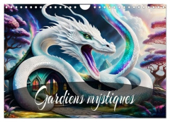 Gardiens mystiques (Calendrier mural 2026 DIN A4 vertical), CALVENDO calendrier mensuel. Une année s - Djeric Dusanka