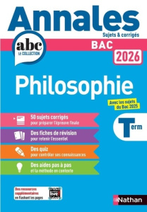 Philosophie Tle. Sujets & corrigés, Edition 2026 - Dorozoi Gérard ; Vanhoutte Denis