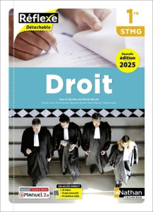 Droit 1re STMG Réflexe. Livre   licence élève, Edition 2025 - Mercati Patrick ; Aicart Pauline ; Arcuset Pierre