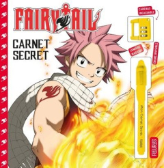Mon carnet secret Fairy Tail. Avec 1 cadenas incassable et 1 stylo à encre invisible - FAIRY TAIL