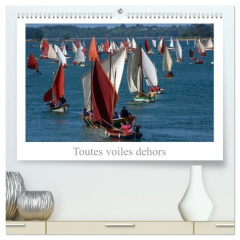 Toutes voiles dehors (Calendrier mural 2026 DIN A2 vertical) calendrier de bureau. A tous les amour - Guigueno Patrick