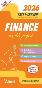 Finance en 48 pages. Edition 2026 - Guillermic Philippe