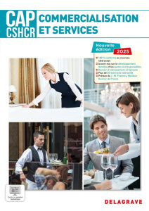 Commercialisation et services CAP CSHCR 1re et 2e années (2025) - Pochette élève - Hegedus Maryse ; Labrousse Pascal