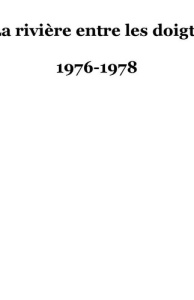 L'eternite pliee tome ii - vol02 - la riviere entre les doigts - 1976-1978 - Heinemann Henri