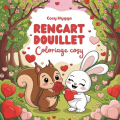 Rencart douillet. Coloriage cosy - Hygge Cosy