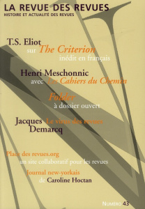 La revue des revues N° 43, printemps 2010 - Malherbet Pierre ; Stella Rachel ; Chabin André