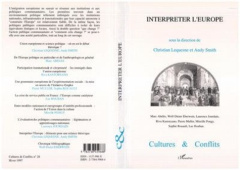 INTERPRETER L'EUROPE - Lequesne Christian ; Smith Andy