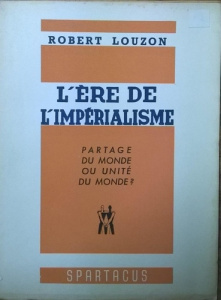L'ère de l'impérialisme - Louzon Robert