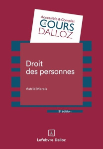 Droit des personnes. 5e édition - Marais Astrid