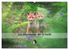 Les murmures de la forêt - Regards d'animaux (Calendrier mural 2026 DIN A2 vertical), CALVENDO calen - Martzel Thomas