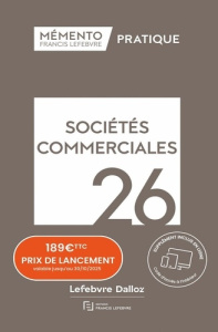 Sociétés commerciales. Edition 2026 - Charvériat Anne ; Sébire Marc-Etienne ; Dondero Br