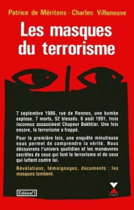 Les masques du terrorisme - Méritens Patrice de ; Villeneuve Charles