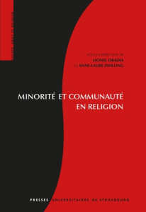 Minorité et communauté en religion - Obadia Lionel ; Zwilling Anne-Laure