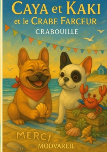 Caya et Kaki et le crabe farceur crabouille - . Modvareil