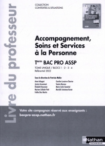 ASSP Tle Bac Pro. Livre du Professeur, Edition 2024 - Muller Patricia ; Arbogast Anne ; Assoumani Jessic