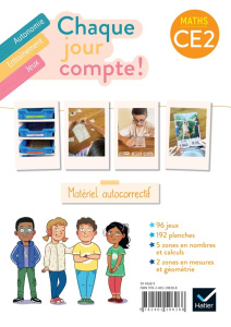 Maths CE2 Chaque jour compte ! Les ateliers : jeux autocorrectifs, Edition 2025 - Negrel-Lion Pauline ; Rivière Jennifer