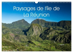 Paysages de l'île de La Réunion (Calendrier mural 2026 DIN A3 vertical), CALVENDO calendrier mensuel - Otruquin Jérome