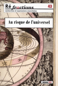 Réfractions N° 43, automne 2019 : Au risque de l'universel - Hennequin Bernard