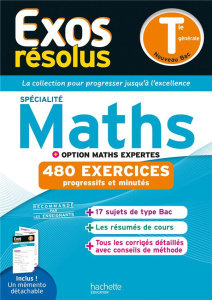 Maths Spécialité Option Maths expertes Tle générale - Renard Claudine ; Guillaumin Geneviève