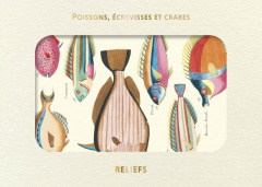 Poissons, écrevisses et crabes. 12 planches illustrées - Renard Louis