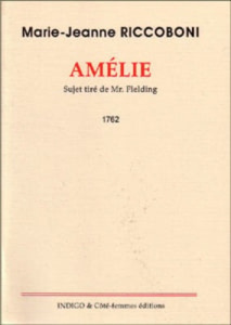 AMELIE - RICCOBONI MARIE JEAN
