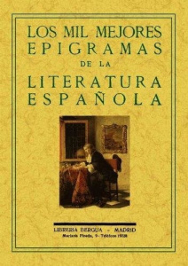 Los mil mejores epigramas de la literatura espanola - S/A