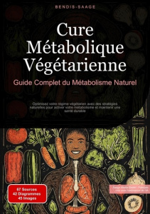 Cure Métabolique Végétarienne: Guide Complet du Métabolisme Naturel. Optimisez votre régime végétari - Saage - français bendis a. i.
