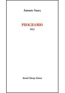 Programio 1951 - Saura Antonio