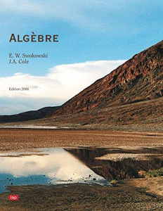 Algèbre - Swokowski Earl-W ; Cole Jeffery-A ; Neet Conchita