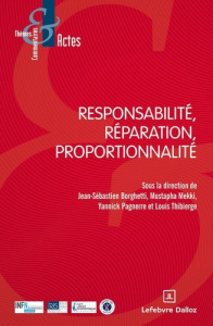 Responsabilité, réparation, proportionnalité - Borghetti Jean-Sébastien ; Mekki Mustapha ; Pagner